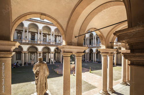 Brera Palace in Milan, Italy photo