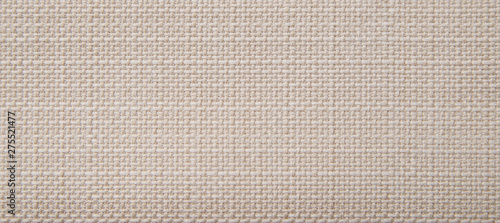 Canvas Print Macro textile pattern background. Natural cotton fabrics.