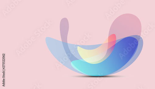 sfondo, forma astratta, astratto, rosa