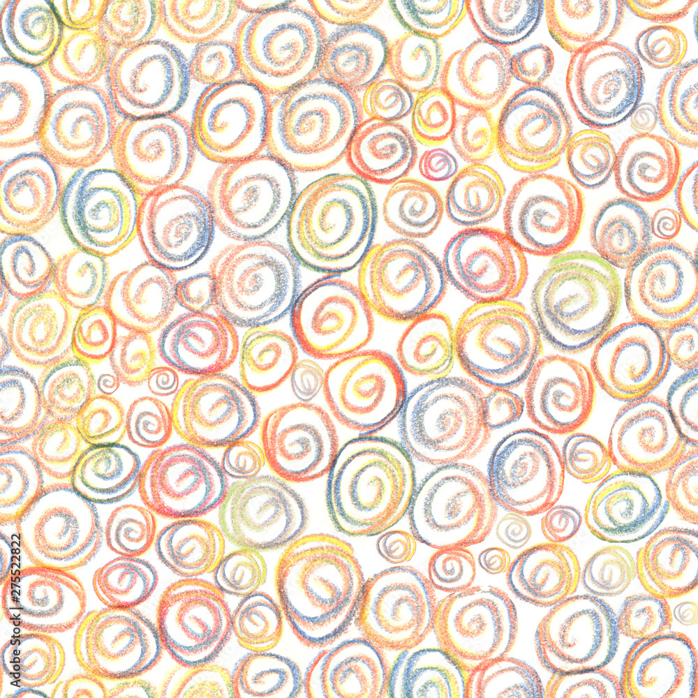 seamless pattern, hand illustration, curls and circles. Design for fabric, wallpaper, wrapping paper, prints. seamless pattern, hand illustration, curls and circles. Design for fabric, wallpaper, wrapping paper, prints.
