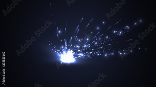 Spark after explosion