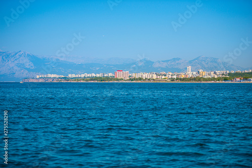 Coastline in Antalya, Turkey