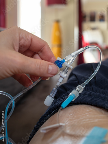 Canvas Print hospitalisation à domicile