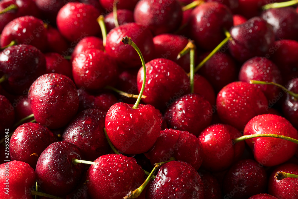 Raw Red Organic Cherries Raw Red Organic Cherries