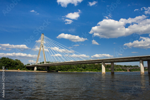 The Świętokrzyski Bridge in Warsaw 
