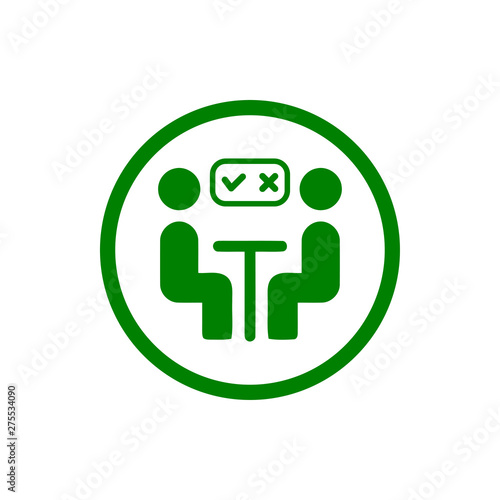 Business decision, business plan, decision making, management, plan, planning, strategy green color icon