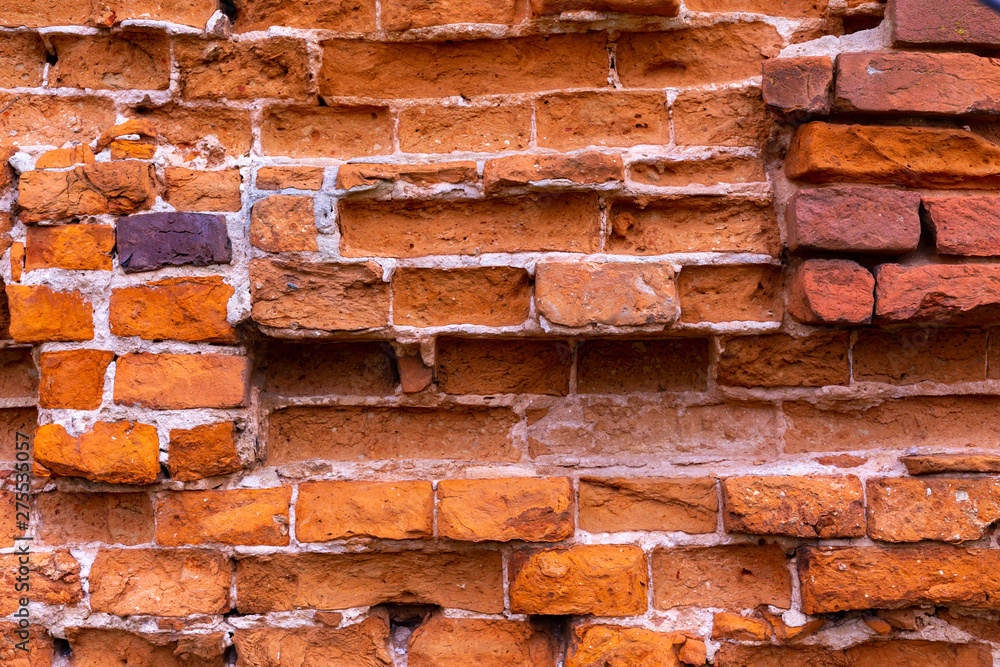 Obraz premium old brick wall . old stone texture, stone wall masonry,