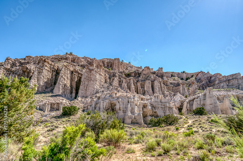 Awesome Plaza Blanca Rock formations in NM close to Taos
