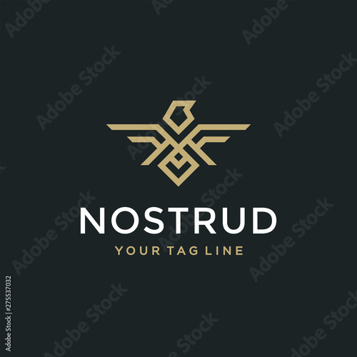 Eagle logo design concept.