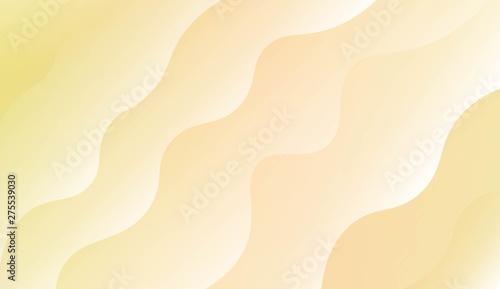 Wavy Background. For Design Flyer, Banner, Landing Page. Vector Illustration with Color Gradient.