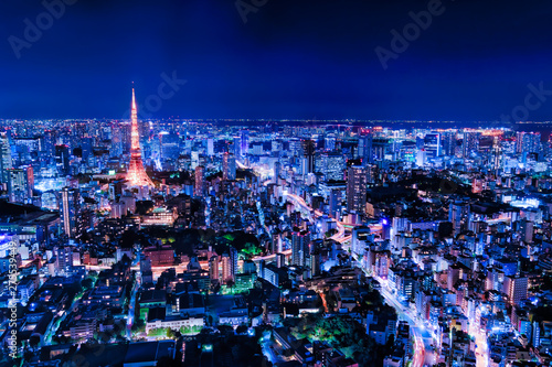 東京都心夜景