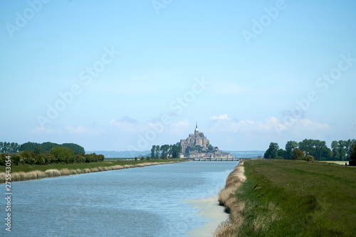 Mont St Michel with Couesnon River