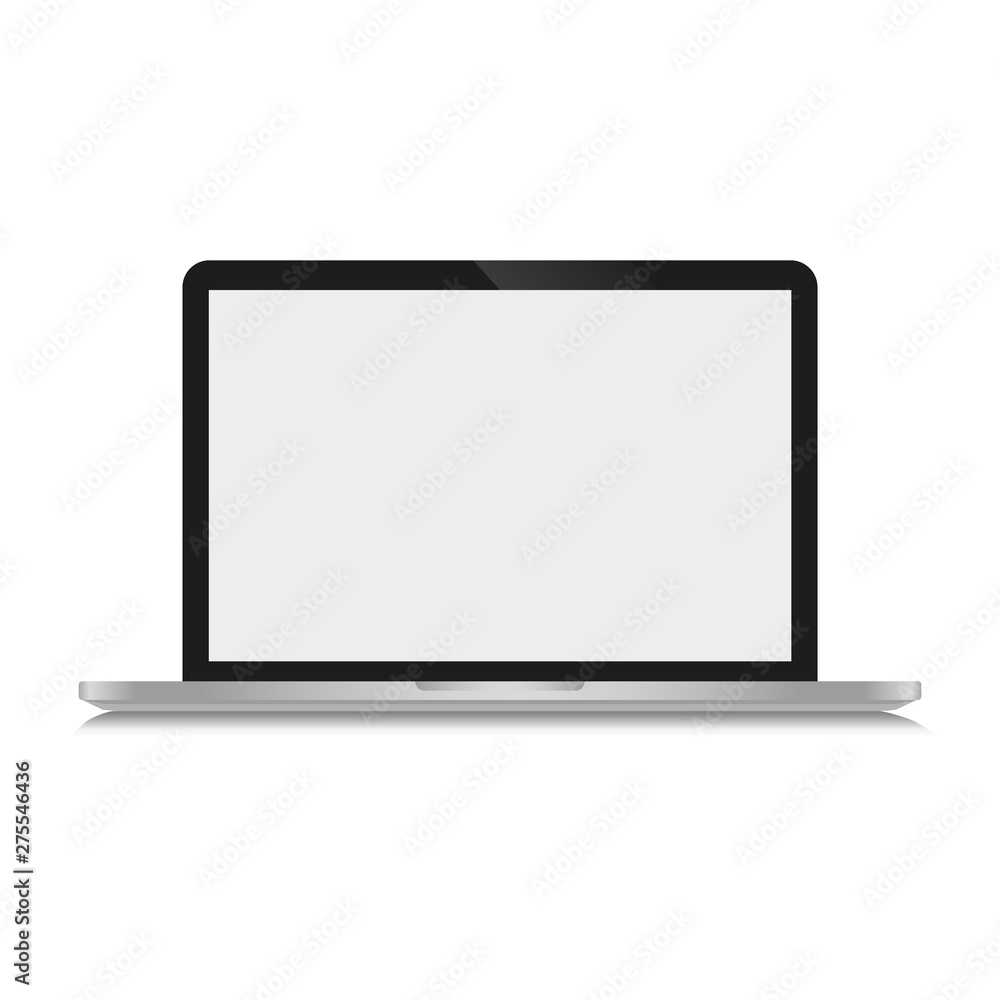 Notebook. Vector. Realistic isolated model - vector stock. Notebook. Vector. Realistic isolated model - vector stock.