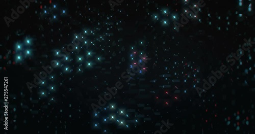 Data Numbers Background