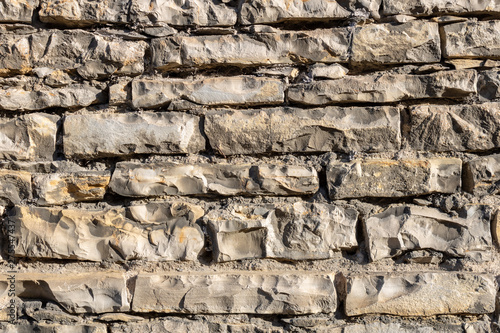 old brick stone wall pattern, full frame