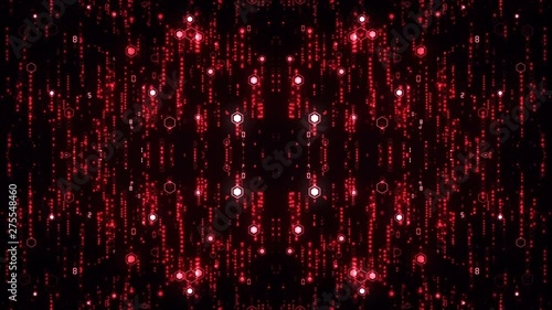 Red Digital Background