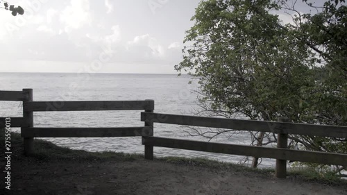 Sea and fence 03