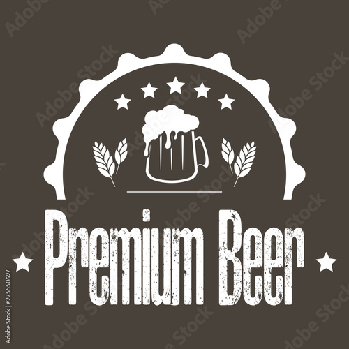  Beer logo template design