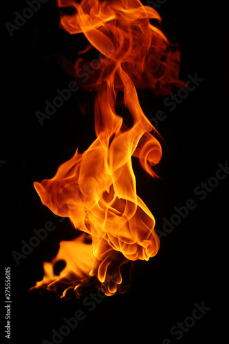 Abstract fire flame © peekeedee