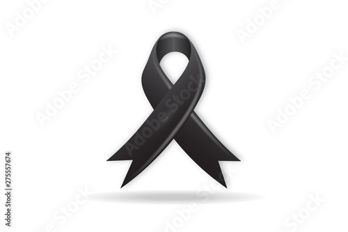 Black Ribbon Vector