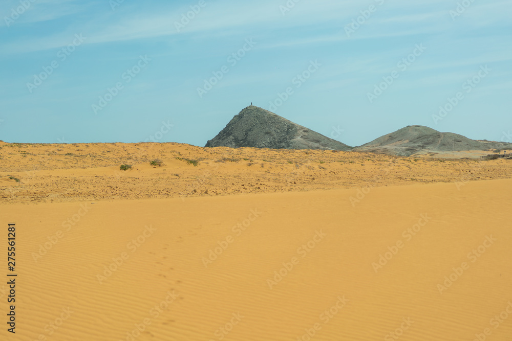 Beautiful views, Desert Sand Mountain Scenery, sand dunes Beautiful views, Desert Sand Mountain Scenery, sand dunes