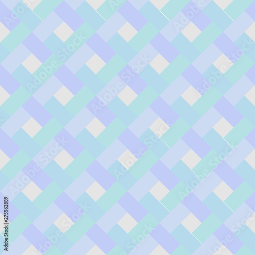 Abstract Colorful Seamless Rectangle Bricks Pattern Background