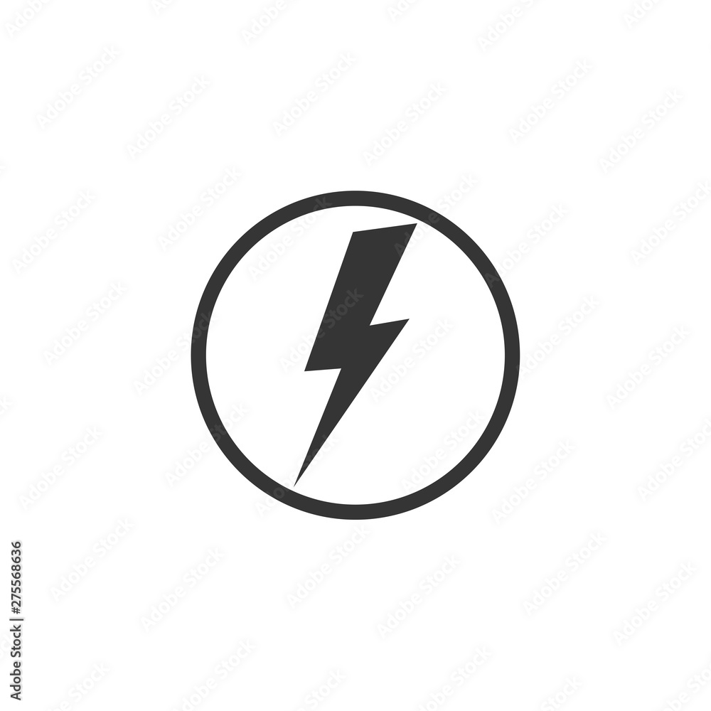 Lightning, electric power icon template black color editable. Energy and thunder electricity symbol vector sign isolated on white background. Simple Power Flash logo vector illustration for graphic a Lightning, electric power icon template black color editable. Energy and thunder electricity symbol vector sign isolated on white background. Simple Power Flash logo vector illustration for graphic a
