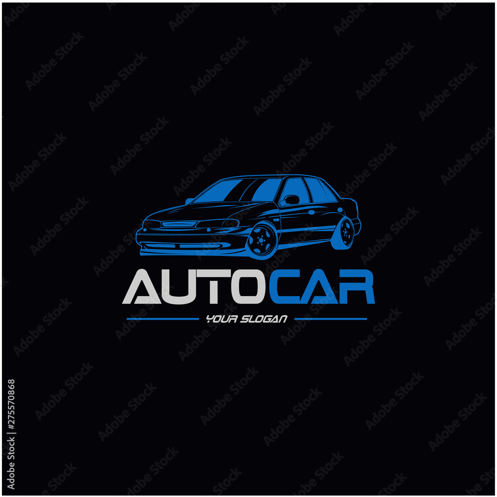 Car Logo Design Vector Illustration