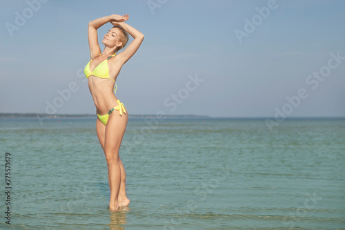young girl in a bathing suit © zhagunov_a