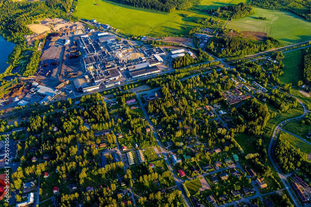 Finnland - Dörfer und Landschaften aus der Luft