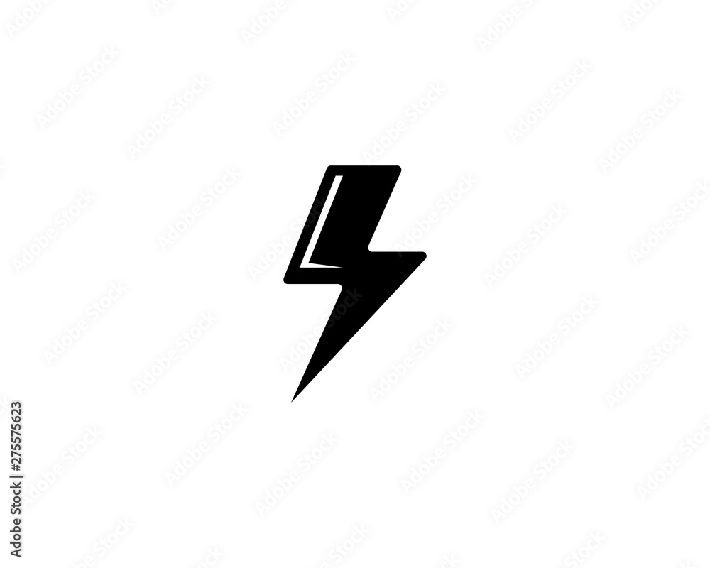 Lightning Logo Template vector icon illustration design Lightning Logo Template vector icon illustration design