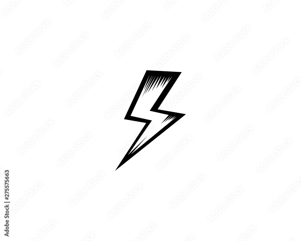 Lightning Logo Template vector icon illustration design Lightning Logo Template vector icon illustration design