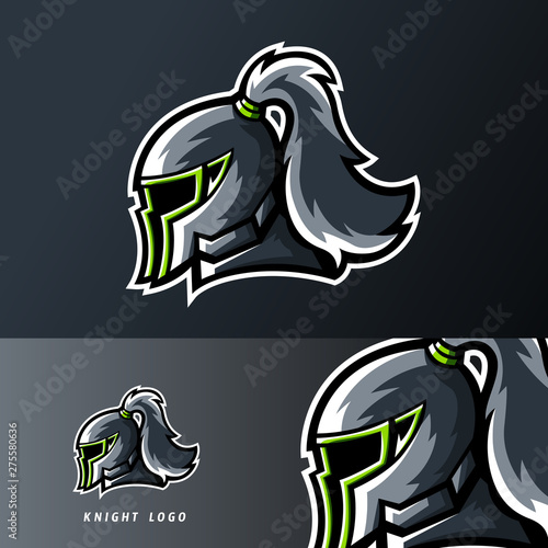 Knight kingdom sport or esport gaming mascot logo template
