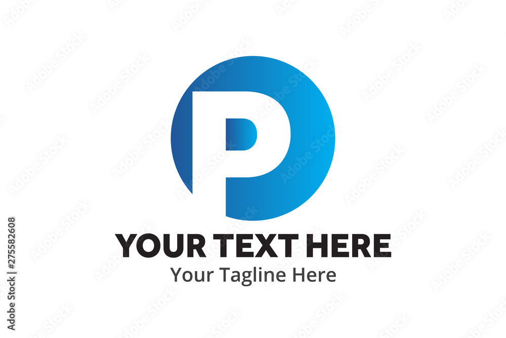 p logo creative design in flat style with color , initial p logo creative for identity and community p logo creative design in flat style with color , initial p logo creative for identity and community