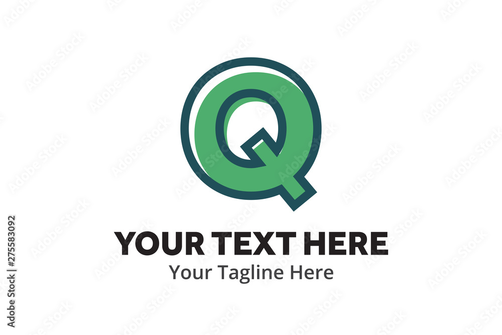 q logo creative design in flat style with color , initial q logo creative for identity and community q logo creative design in flat style with color , initial q logo creative for identity and community
