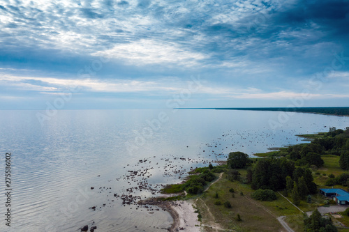 Gulf of Riga  Baltic sea next to Kaltene  Latvia.