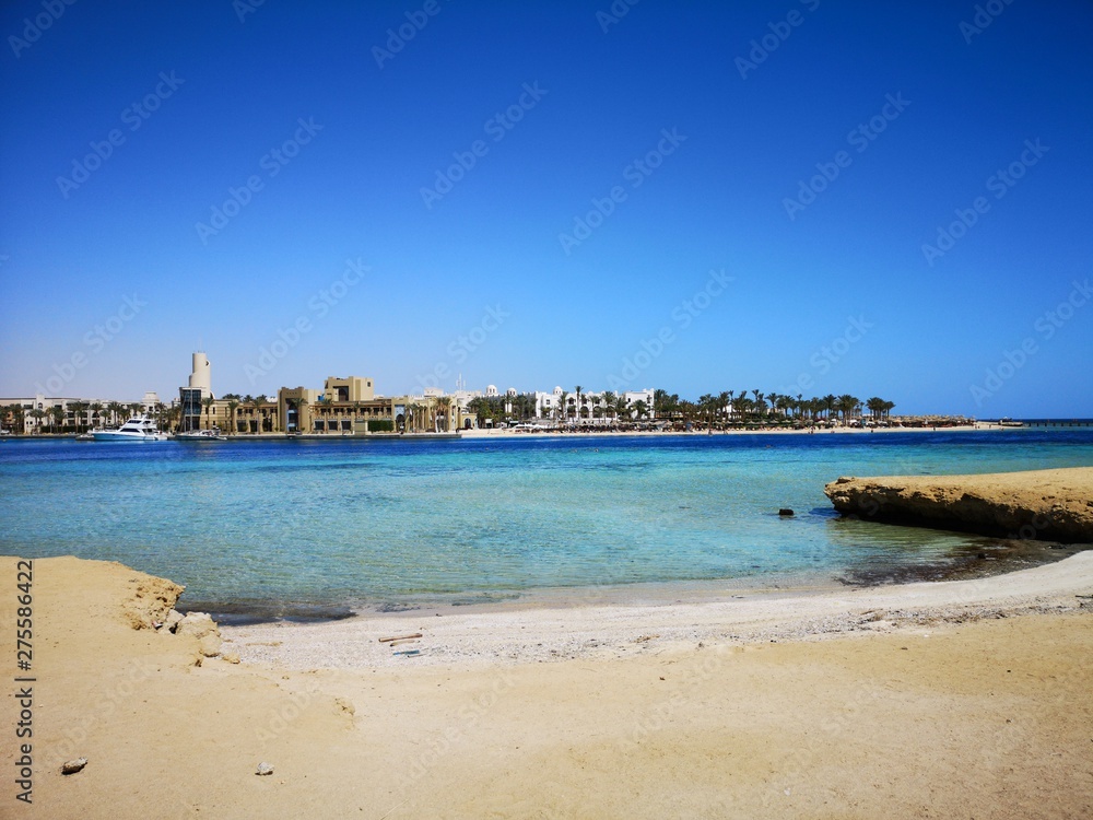 wunderschöner Strand in Ägypten