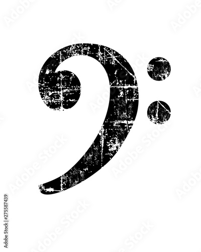 Bass Clef (Vintage Black)