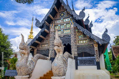 Wat Chedi Luang temple buildings, Chiang Mai, Thailand