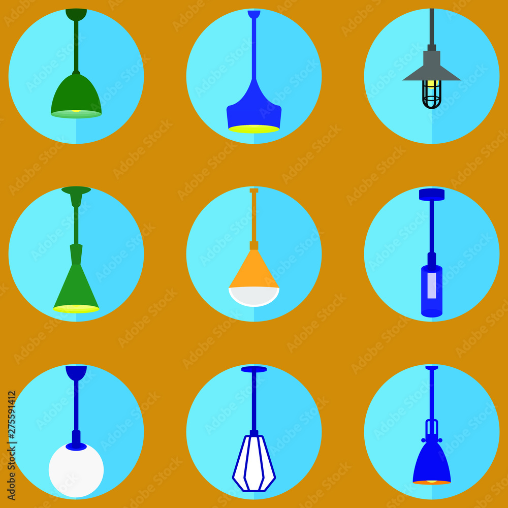Perfect pixel icons, set the lamp icon in the room. Perfect pixel icons, set the lamp icon in the room.