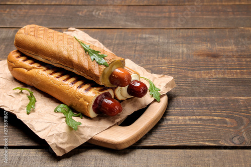 Fotografia French hot dogs