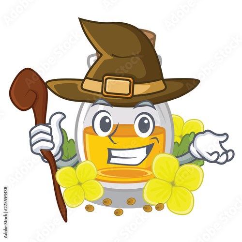 Witch mustard oil wrapped in mascot box