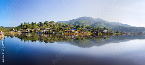 panorama of Ban Rakthai ,Mae Hong son north , Thailand © oh_hyyo