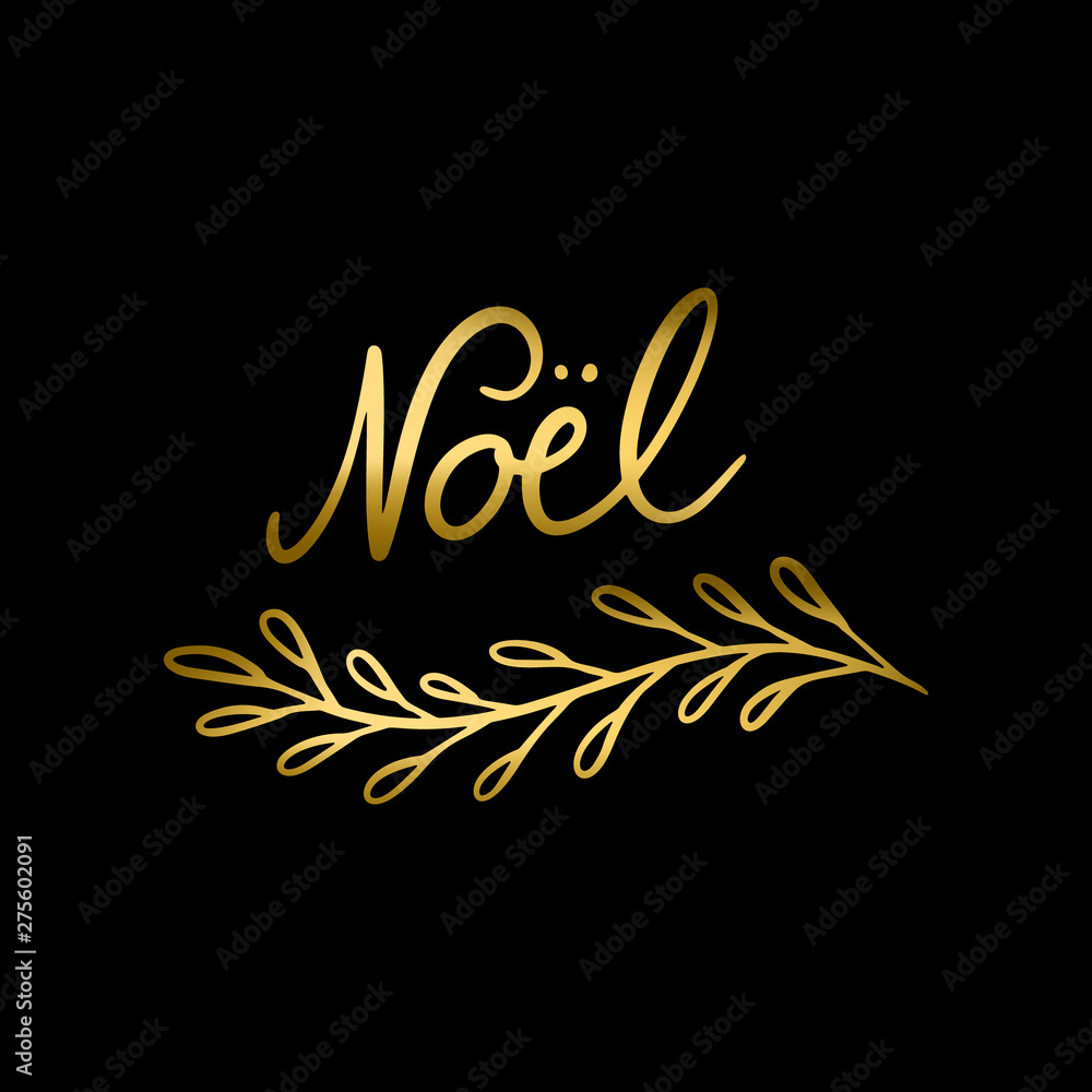 Fototapeta premium Christmas Quote Vector Print