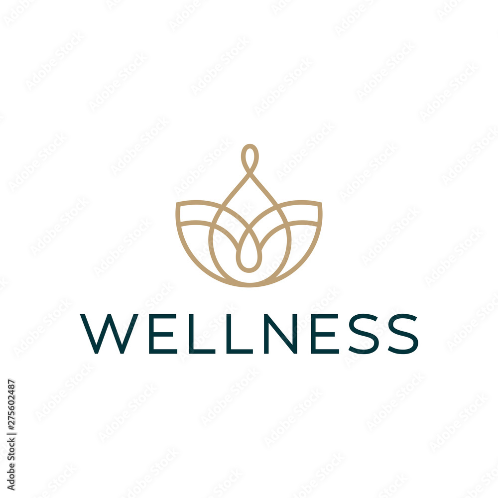 Lotus logo design concept. Lotus logo design concept.