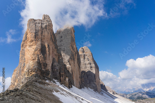 Tre Cime di Lavaredo. Majestic peaks in the Dolomites. Italy. © Jacek Jacobi