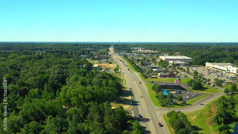 Aerial hyperlapse video Chester VA USA Aerial hyperlapse video Chester VA USA