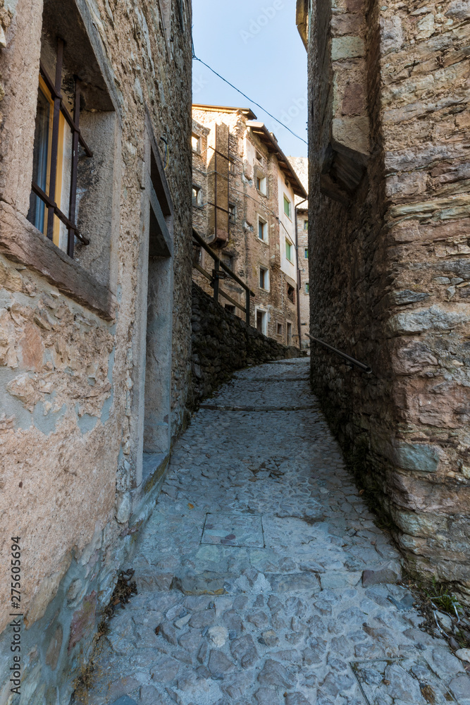 The village of Casso / Cellina valley