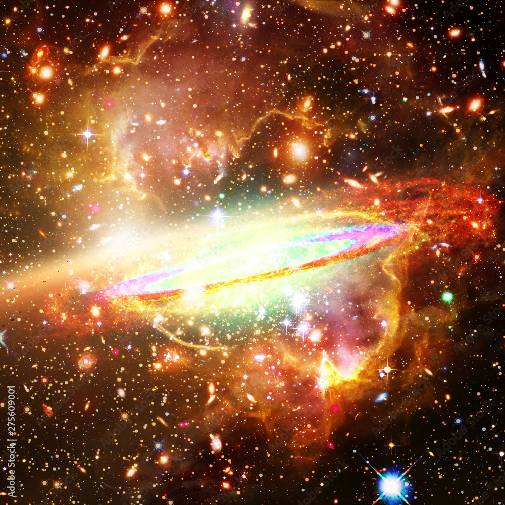 Obraz premium Galaxy. The elements of this image furnished by NASA.