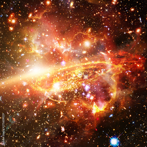 Galaxy. The elements of this image furnished by NASA. © wowinside